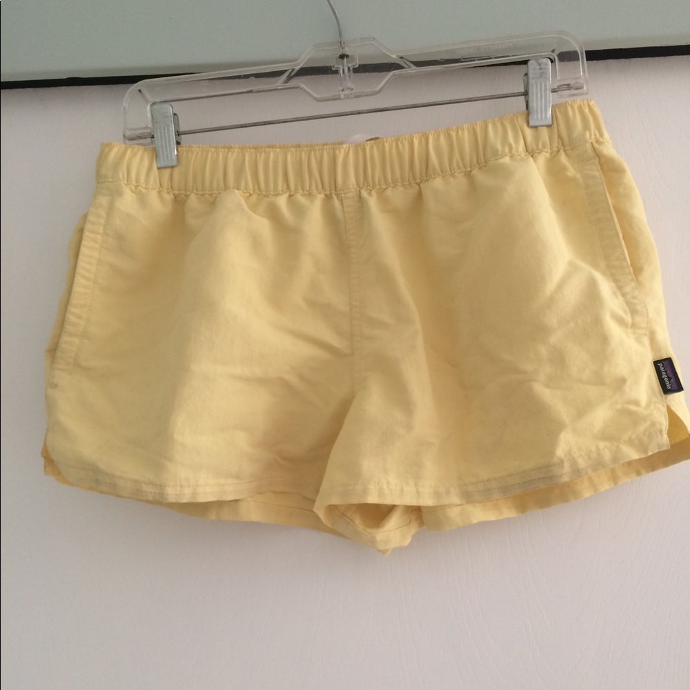 Yellow Patagonia shorts M